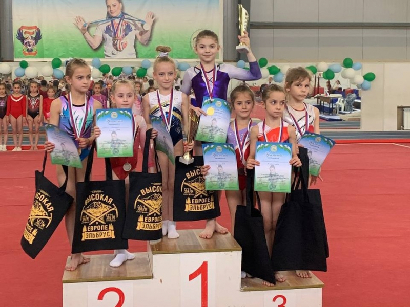 Тульские гимнастки завоевали медали на турнире в Нальчике