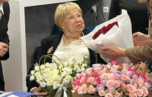 Чествование девятикратной олимпийской чемпионки Латыниной состоялось на турнире в Калуге