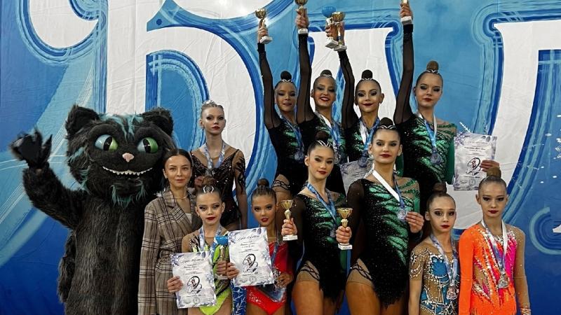 Девять медалей завоевали вологодские гимнастки в Санкт-Петербурге